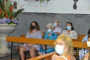 Solemne función religiosa en el templo de Lomo Magullo en honor de la Virgen de las Nieves/Francisco Javier Santana.